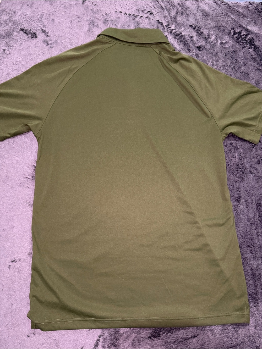 Men's Houston Astros Levelwear Olive‎ Delta Sector Raglan Polo - Picture 6 of 6